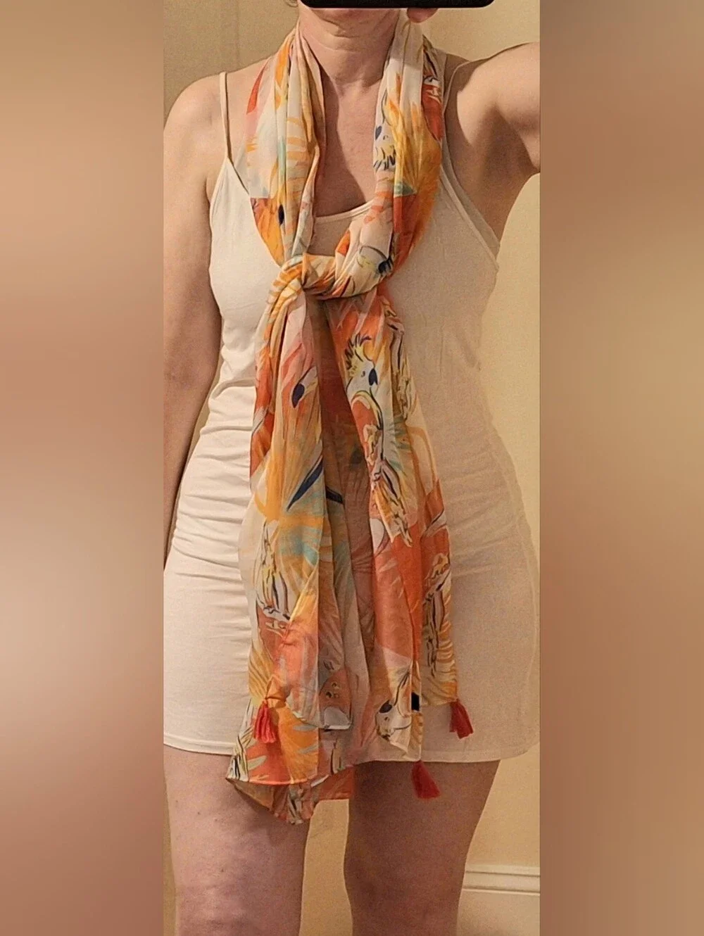 Echo | Colorful Rayon Scarf